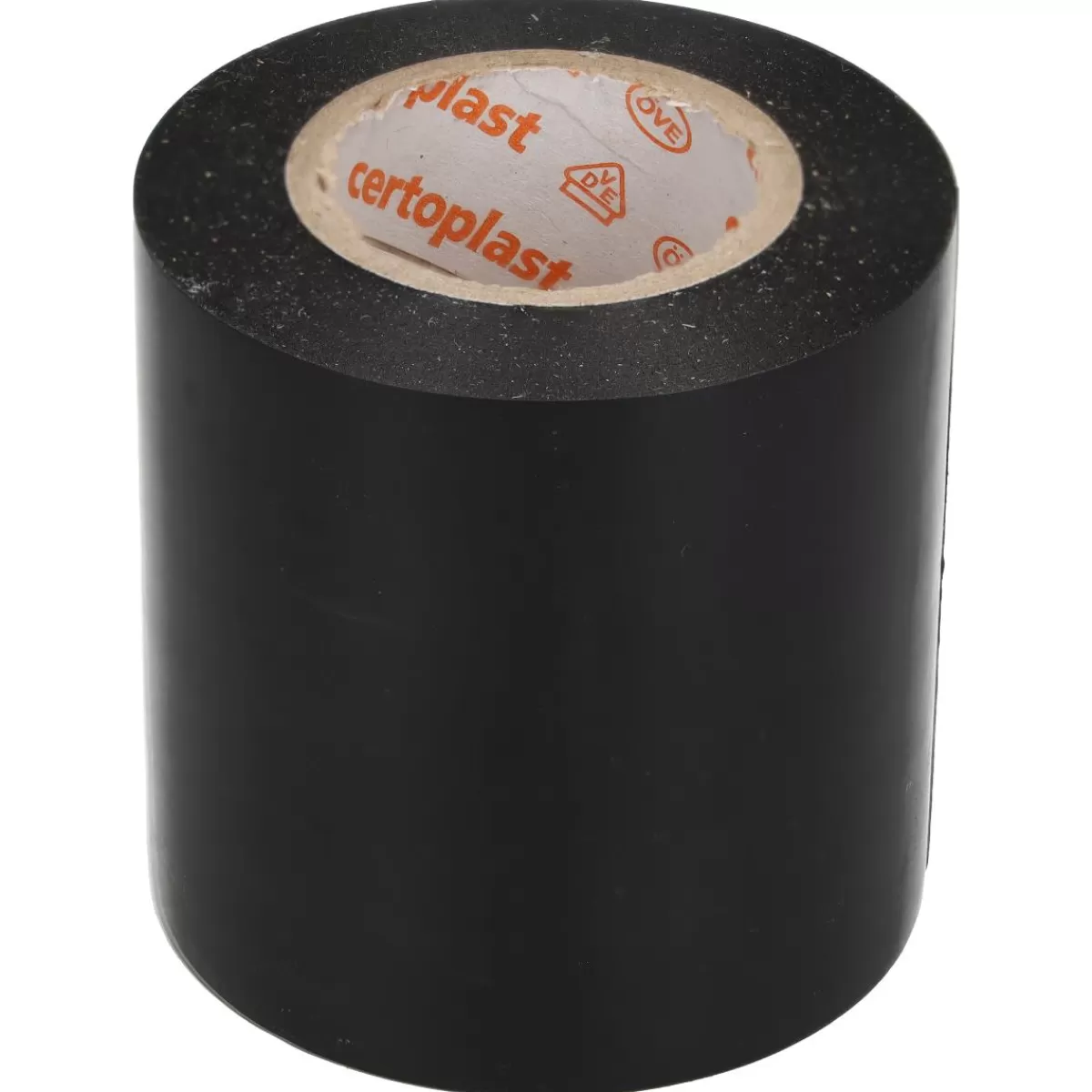 Brico Ducttape & Verpakkingstape-Sanivesk Tape Pvc Zwart 50 Mm X 10M 4Pp