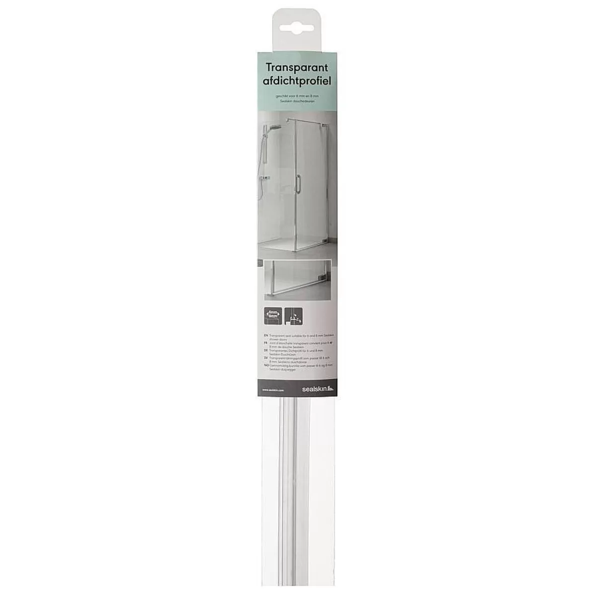 Brico Sealskin Get Wet Afdichtprofiel 6/8Mm Universeel Horizontaal 100Cm Transparant Store