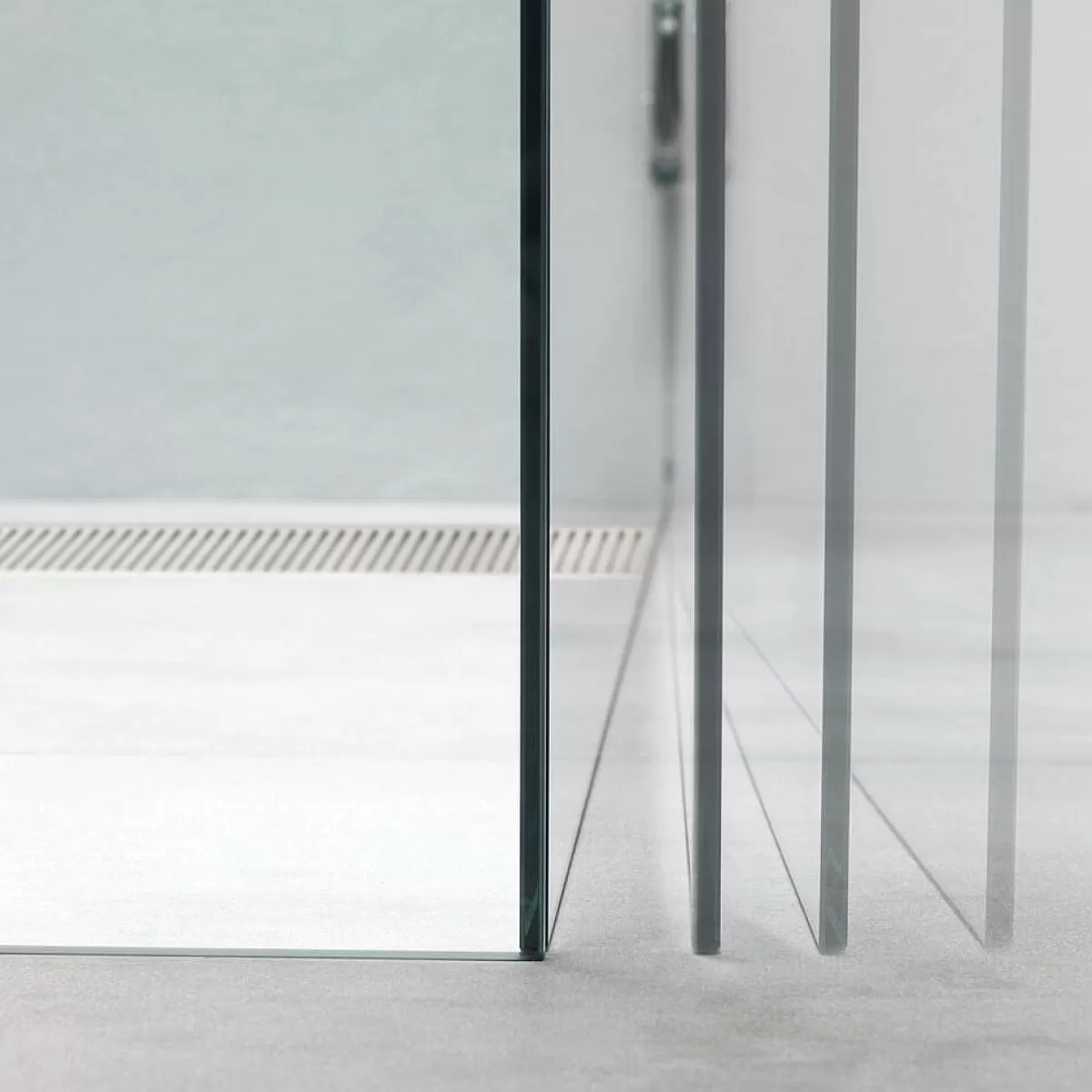 Brico Sealskin I Am Pendeldeur (Rechterdeel) Voor Een Nis Van 1000Mm Roestvrij Staal | Helder Glas + Antikalk Online