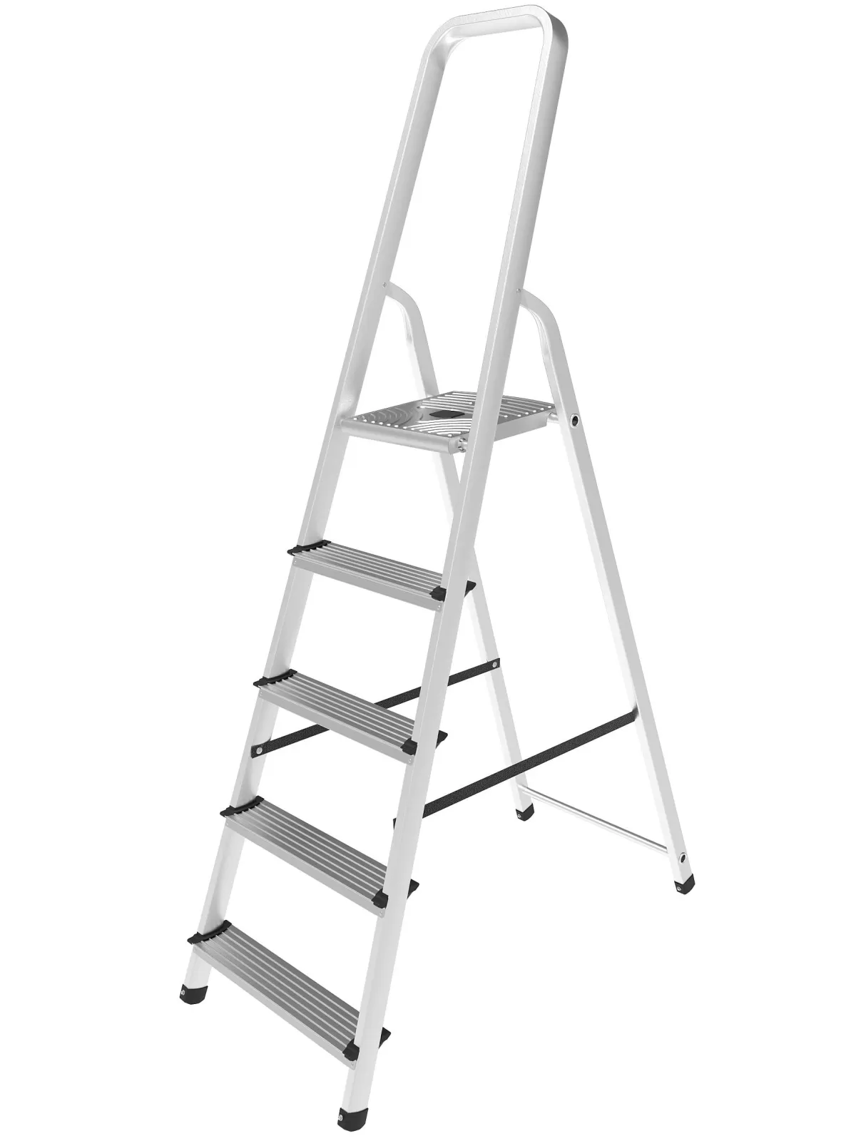 Brico Sencys Huishoudtrap Aluminium 5-Treeds Fashion