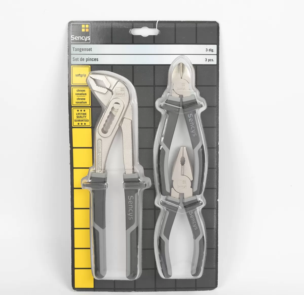 Brico Sencys Tangenset Softgrip Knip En Grip 3St. Flash Sale