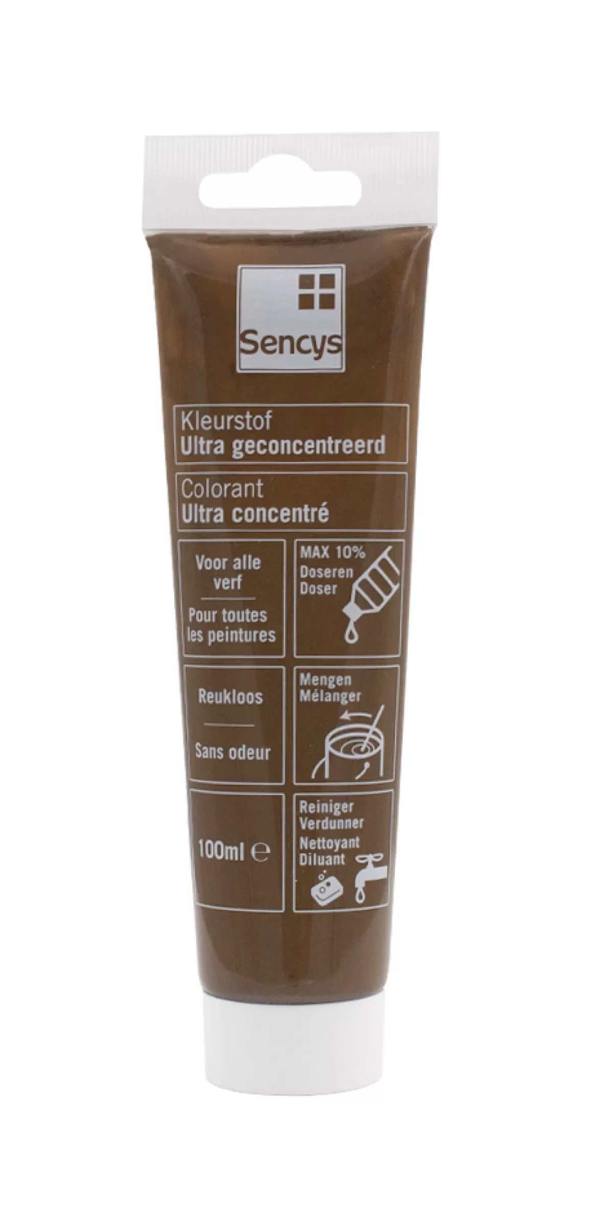 Brico Decoratieve Verf-Sencys Verfkleurstof Sienna Naturel 100Ml