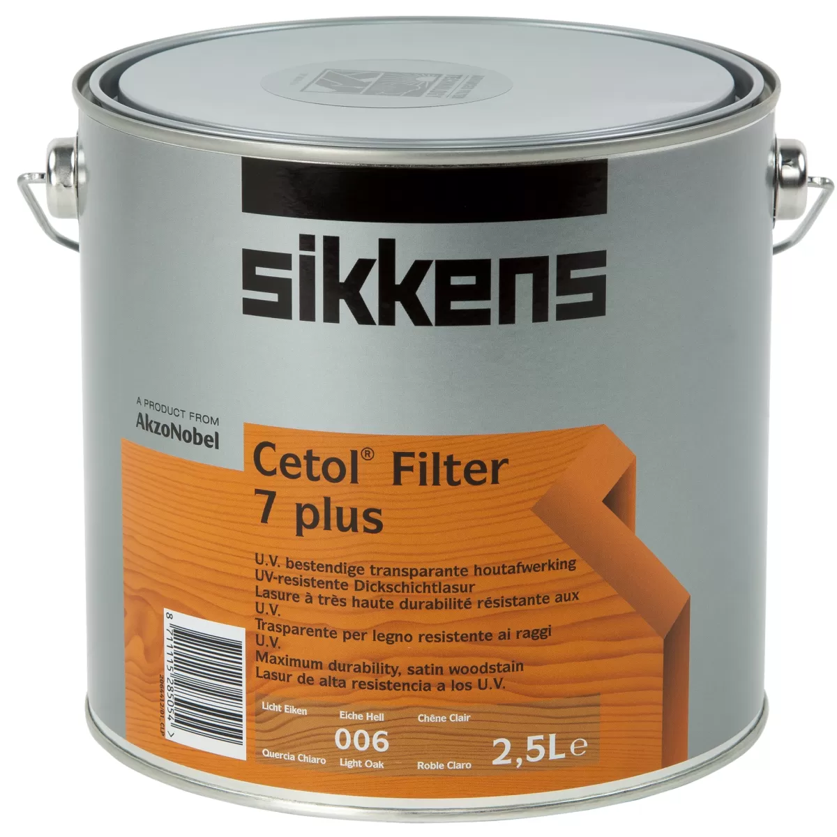 Brico Beits-Sikkens Cetol Filter 7 Plus Licht Eik 2,5L Transparant