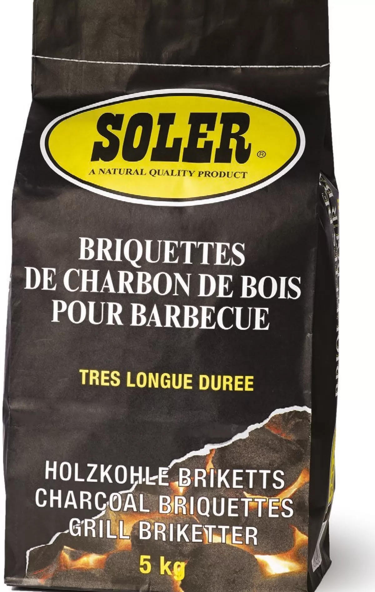 Brico Houtskool En Briketten-Soler Houtskoolbriketten 100% Natuurlijk 3Kg