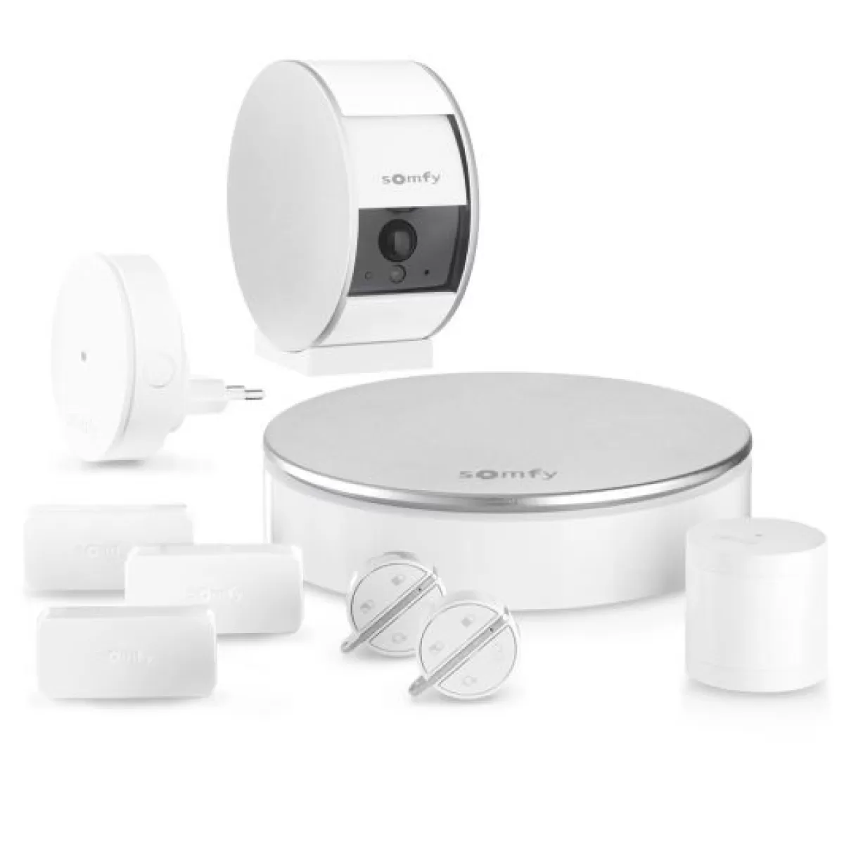 Brico Alarmsystemen-Somfy Draadloos Alarmsysteem Home Alarm + Indoor Bewakingscamera