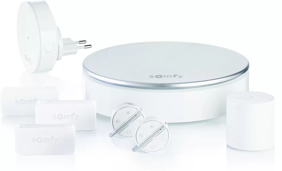 Brico Alarmsystemen-Somfy Home Alarm Startpakket Draadloos Wit