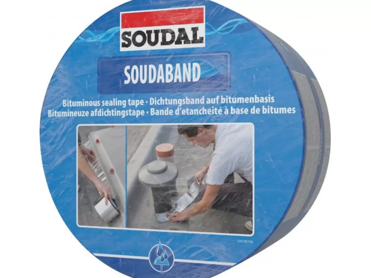 Brico Soudaband Afdichtingstape Buigzaam Aluminium 22,5Cm