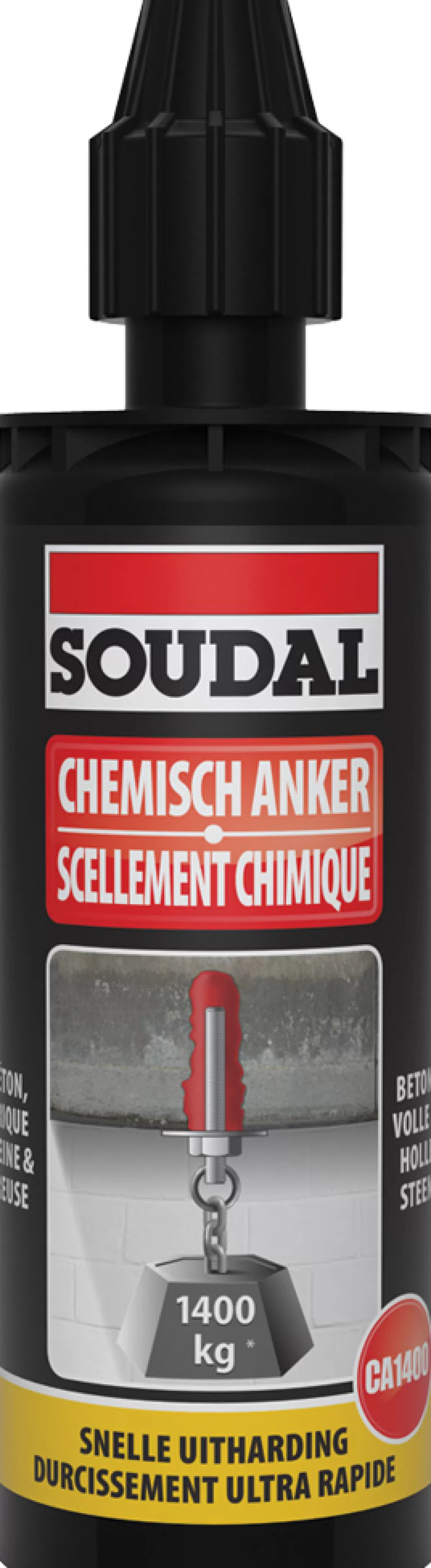 Brico Lijm- & Kitpistolen-Soudal Chemisch Anker Ca1400 165Ml