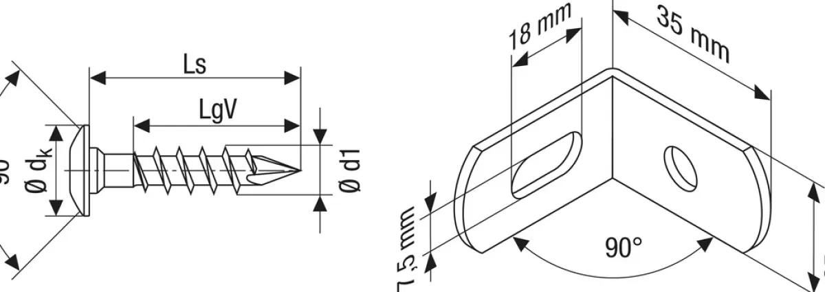 Brico Schroeven-Spax Paalschroef Rvs 8X50Mm 10 Stuks