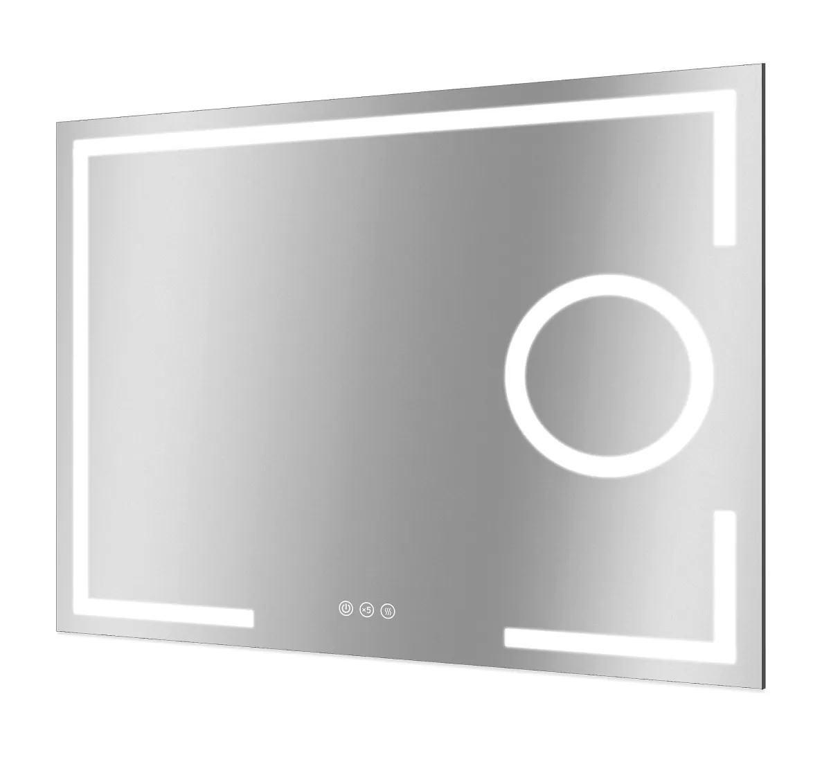 Brico Spiegel Brett Rechthoek Met Ledverlichting Touch Sensor En Spiegelverwarming 70X90Cm Online