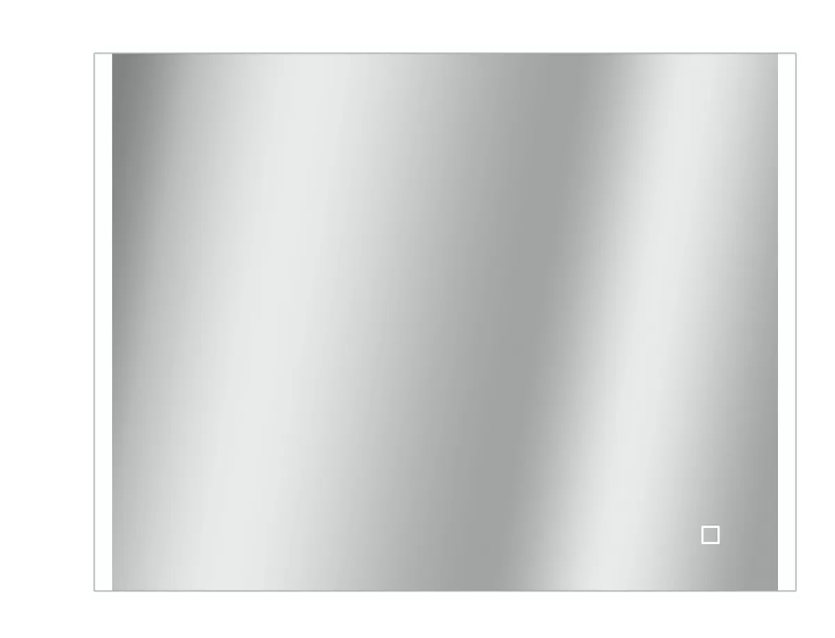 Brico Spiegel Grant Rechthoek Met Ledverlichting Touch Sensor En Spiegelverwarming 60X80Cm Discount