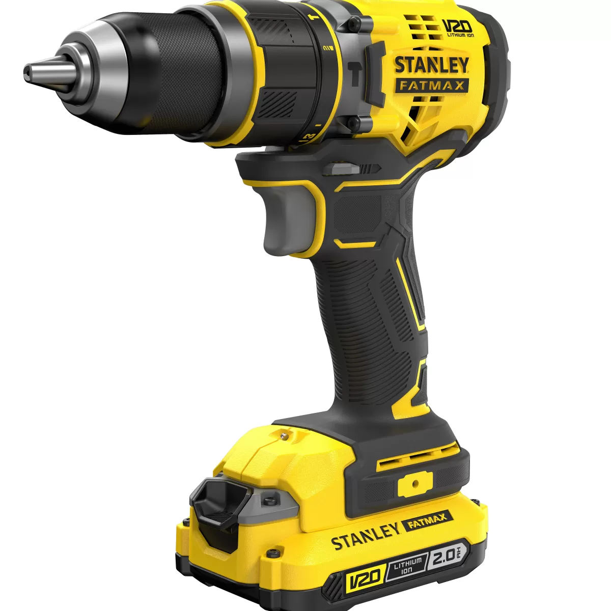 Brico Stanley Fatmax Accuboormachine Met Klopfunctie Sfmcd721D2K-Qw 18V (2 Accu'S) Hot