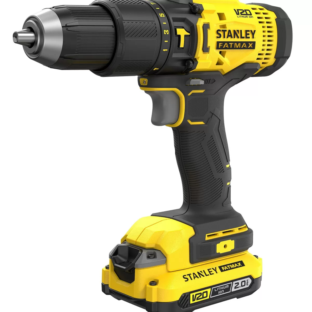 Brico Stanley Fatmax Combiset Accuboormachine Met Klopfunctie En Slagschroevendraaier 18V (2 Accu'S) Flash Sale