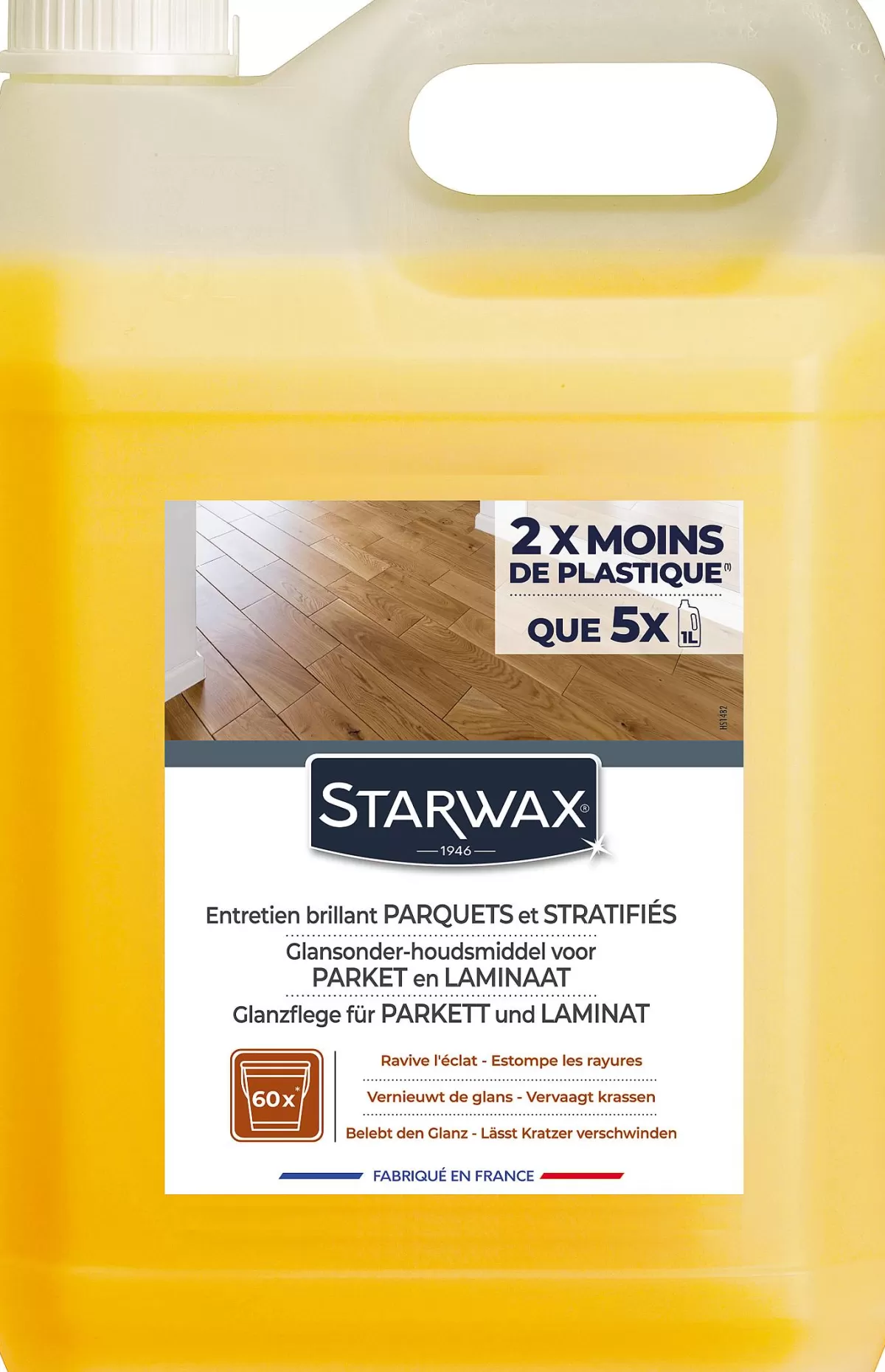 Brico Starwax Glans Onderhoud Parket En Laminaat 5L Sale