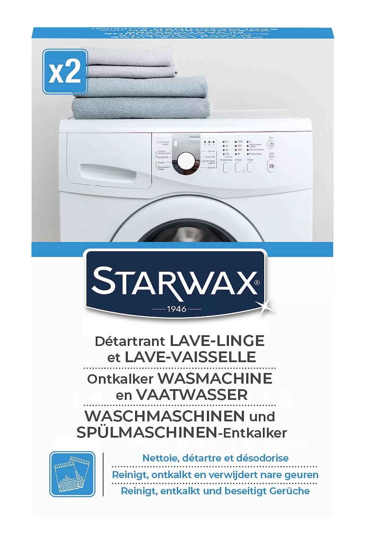 Brico Starwax Reiniger Ontkalker Voor Was-En Vaatwasmachine Online