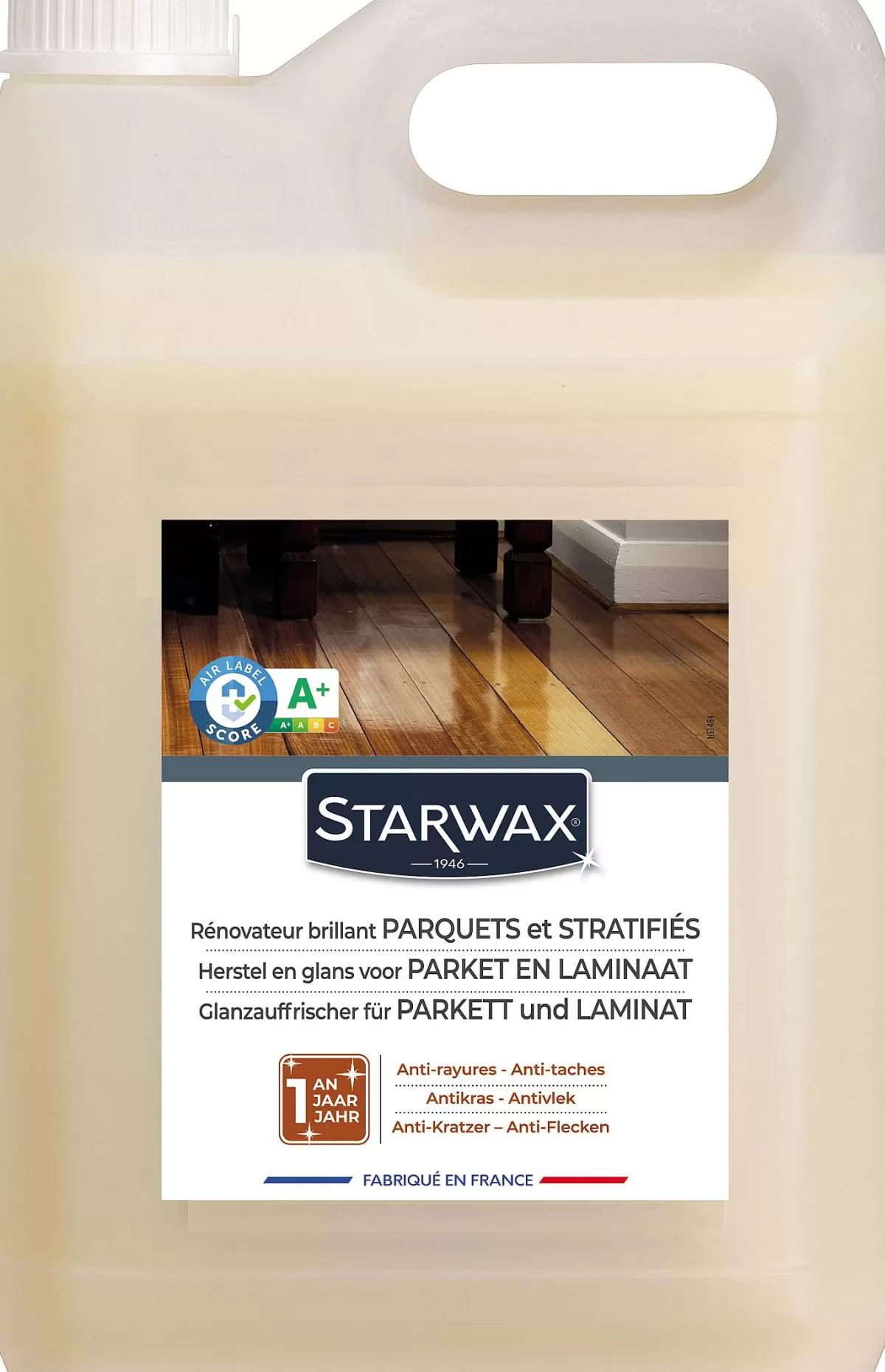 Brico Starwax Vloervernieuwer Parket En Laminaat Glans 5L Best