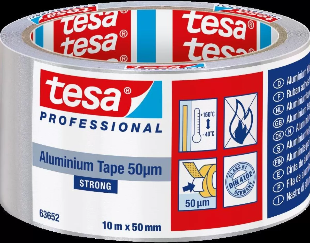 Brico Technische Tape-Tesa Aluminium Tape Strong 63652