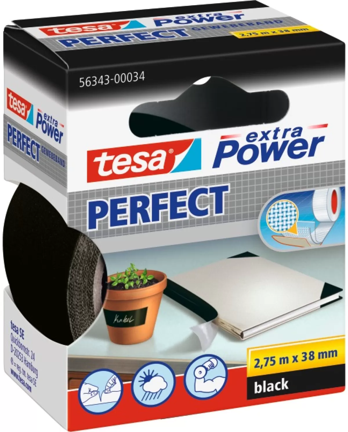 Brico Technische Tape-Tesa Tape Extra Power Perfect