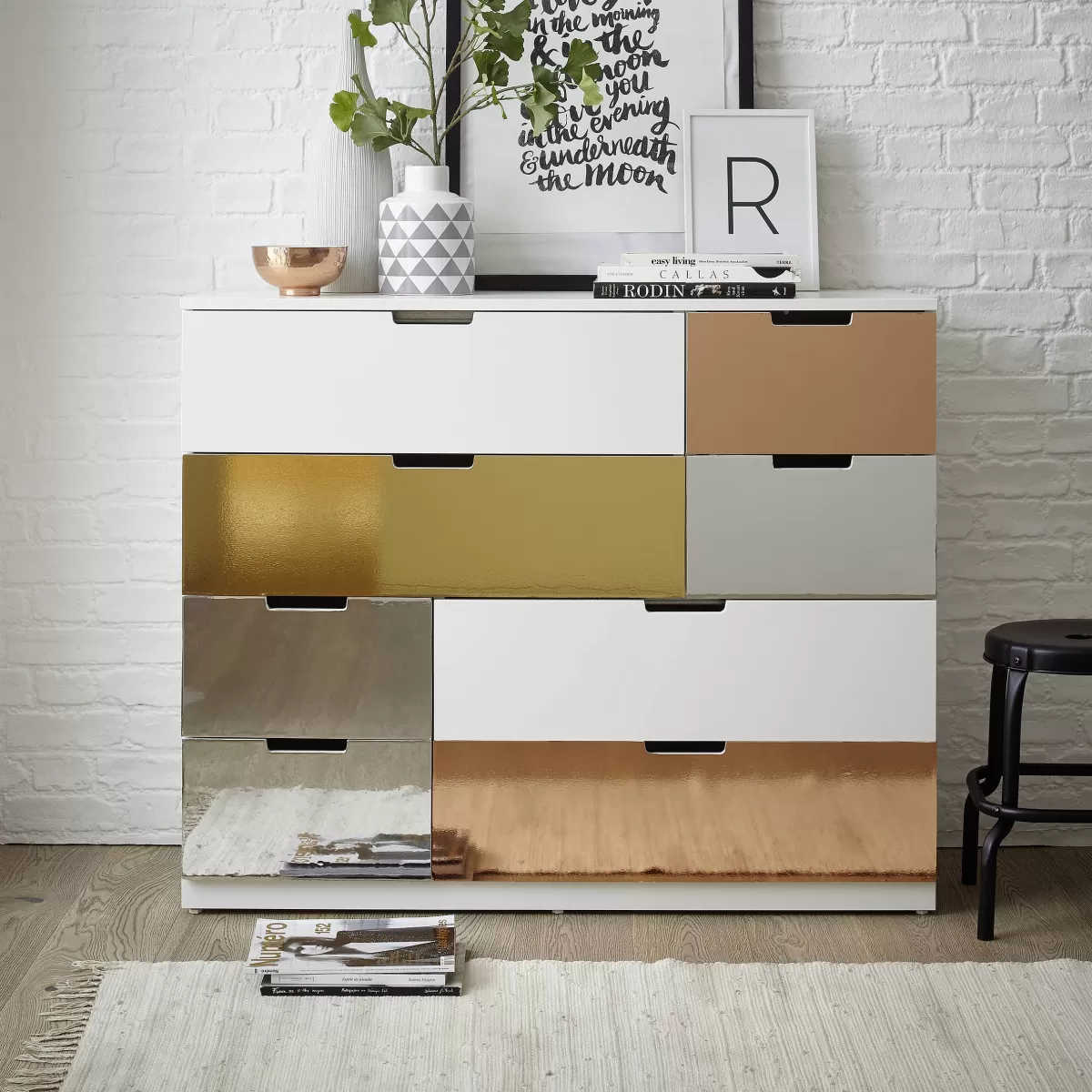 Brico Transform Zelfklevende Decoratiefolie Metallic Goud 45X150Cm Hot