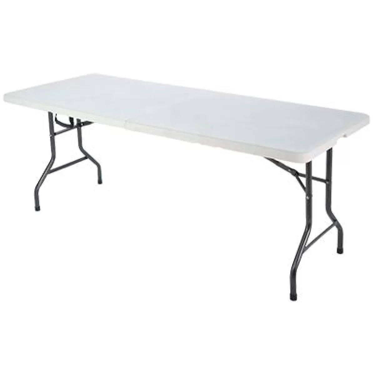 Brico Tuintafels-Tuintafel Party Inklapbaar 6 Personen Wit 180X75Cm