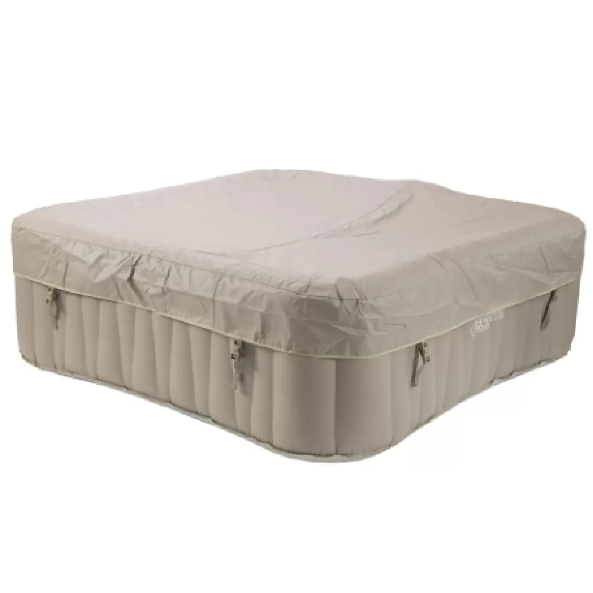 Brico Spa En Jacuzzi-Ubbink Opblaasbare Spa Infinite Spa Elite 2Prs 1800W Beige/Wit 198X198X65Cm