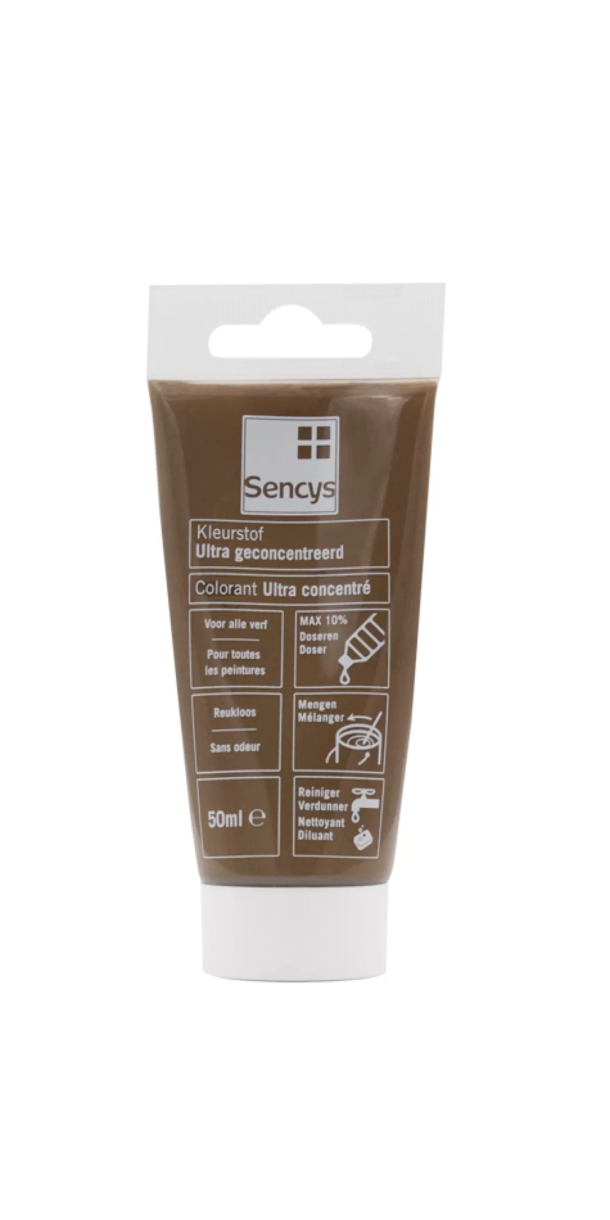 Brico Decoratieve Verf-Ultra Geconcentreerde Kleurstof Voor Verf Sencys Sienna 50Ml