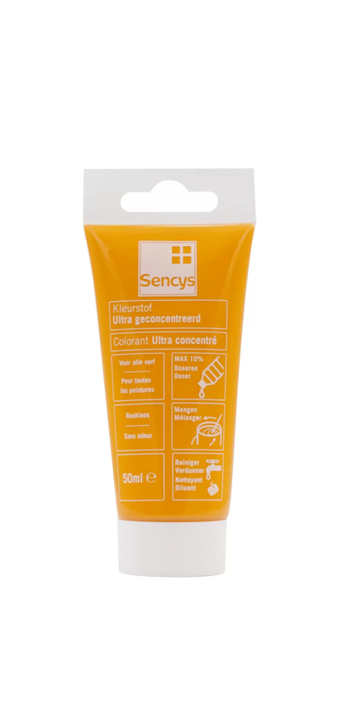 Brico Decoratieve Verf-Ultra Geconcentreerde Kleurstof Voor Verf Sencys Zon Geel 50Ml