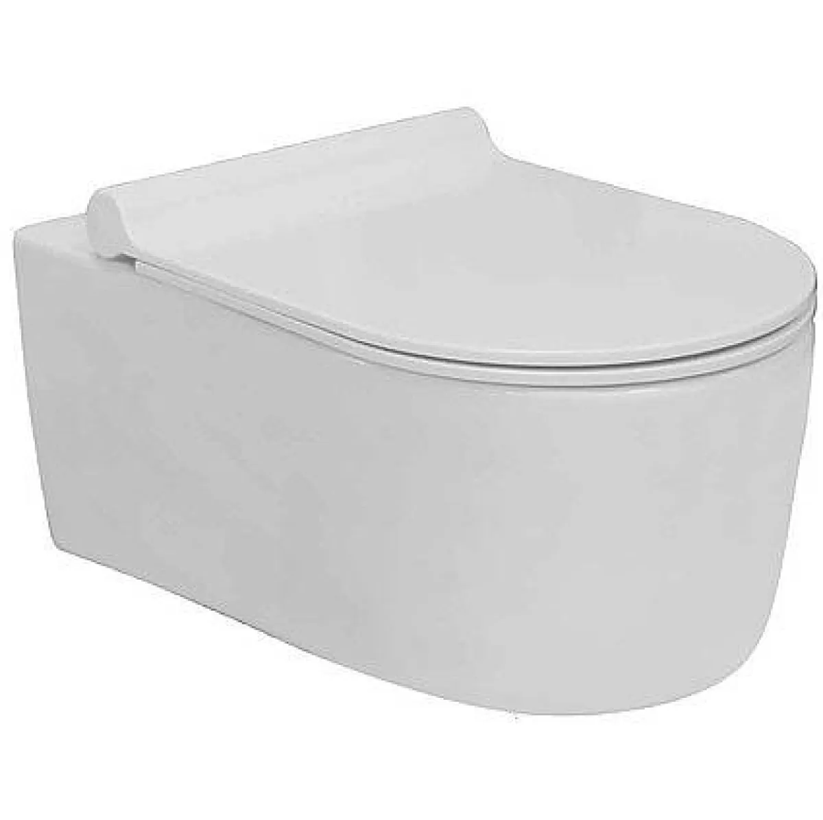 Brico Van Marcke Hangtoilet Fleet Wit | Soft-Close & Quick Release Toiletzitting Best Sale