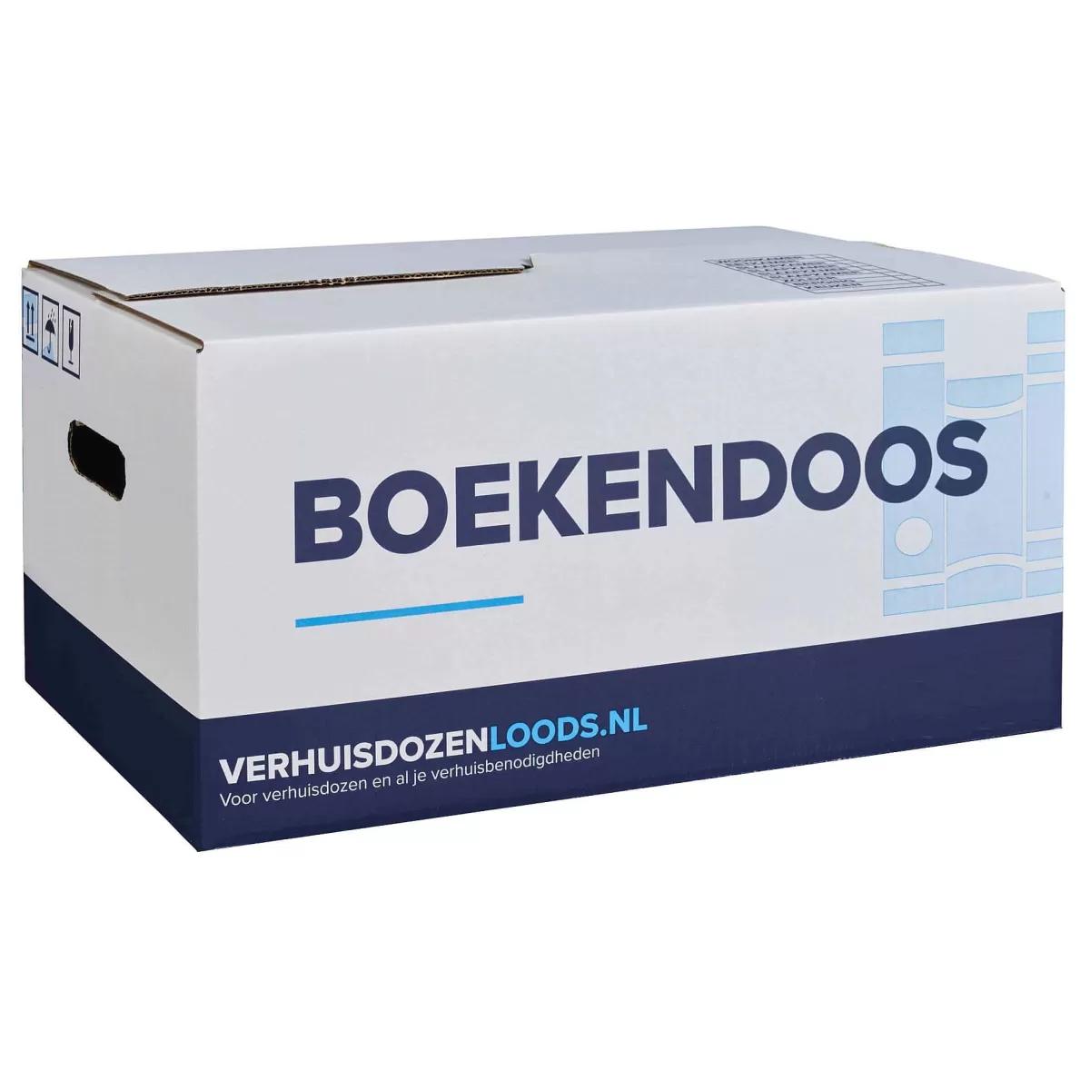 Brico Verhuisservice+ Boekendozen - Zelfsluitend – Extra Sterk - 37L - 10 Stuks Cheap