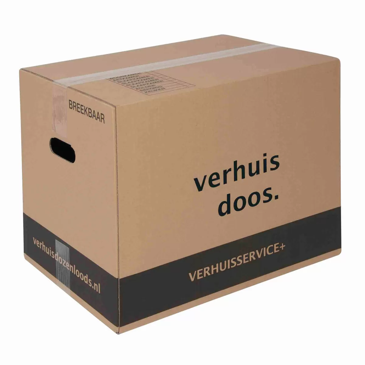 Brico Verhuisservice+ Verhuisdozen - Extra Sterk Karton - 55L - 60 Stuks Hot