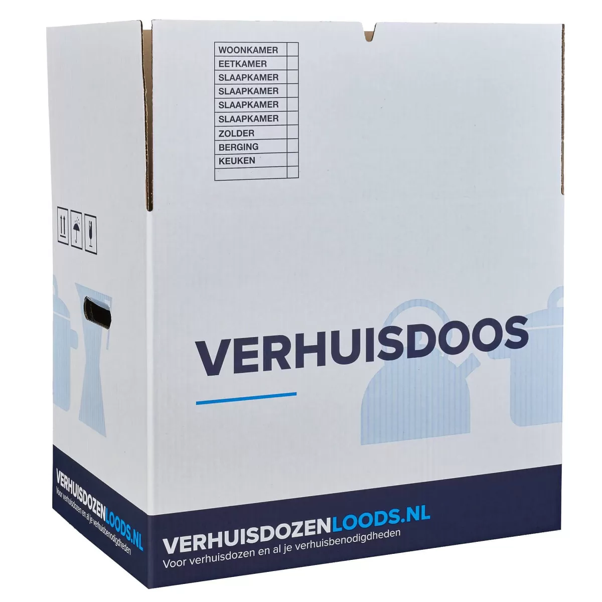 Brico Verhuisservice+ Verhuisdozen - Zelfsluitend - Geen Tape Nodig - 52L - 20 Stuks Hot