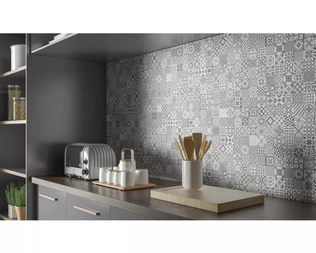 Brico Wandtegel Heritage - Keramiek - Zwart - 32X62Cm - Pakketinhoud 1M²
