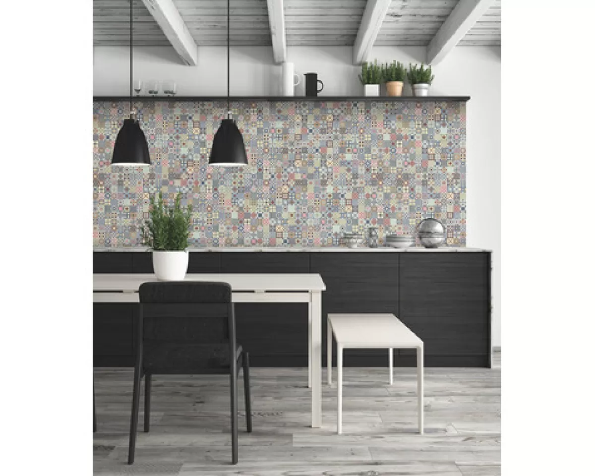 Brico Wandtegel Heritage Mix - Keramiek - 32X62Cm - Pakketinhoud 1M²