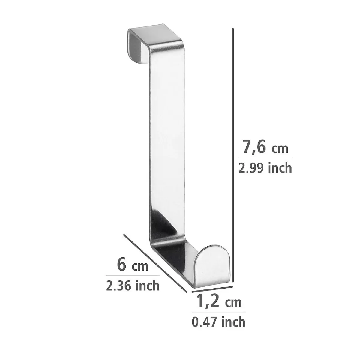 Brico Wenko Deurhaken 6 Stuks Rvs Best