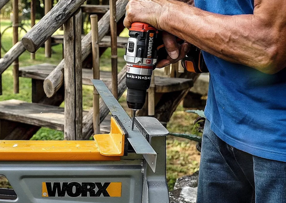 Brico Worx Accuboormachine Met Klopfunctie Wx354.9 20V (Zonder Accu) Best