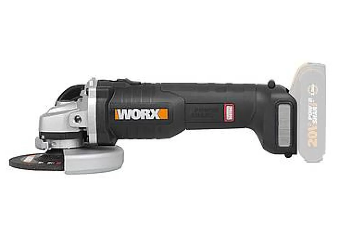 Brico Worx Haakse Slijper Wx812.9 125Mm 20V (Zonder Accu) Fashion